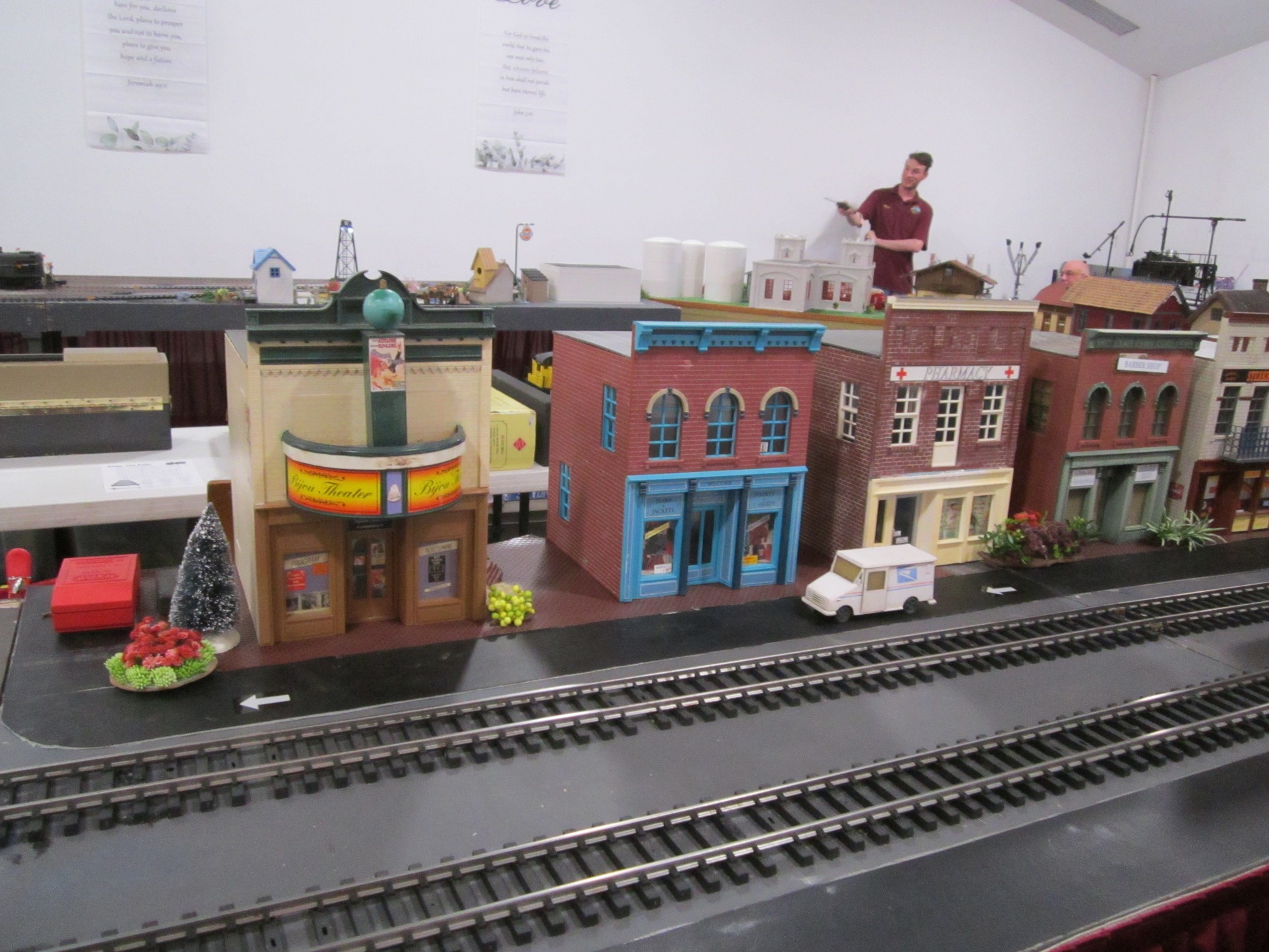 Downtown main street with Bijou Theater